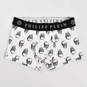 필립플레인 MUST IT_ 스컬 복서 브리프 화이트 MUY0282 PTE003N 0102