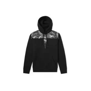마르셀로불론 MUST IT_15주년 카모 윙 프린트 후드티 블랙 CMBB007S186300031008
