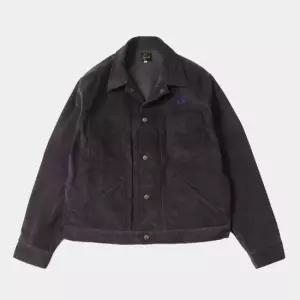 니들스 MUST IT_ 남성 24FW 페니 진 코듀로이 자켓 블랙 CPE 14W PU216 BLACK