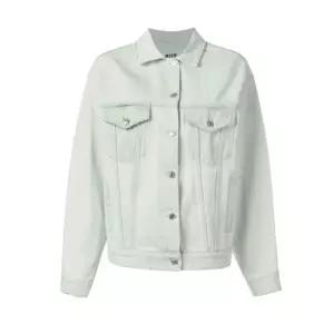 MSGM MUST IT_백로고 자수 데님 자켓 2241MDH03L 174290 81