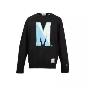 미하라야스히로 MUST IT_23FW 로고 프린트 맨투맨 블랙 A09PO611 BLACK