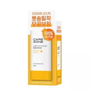 케어존 라이트핏 벨벳 선스틱 39g