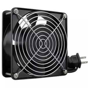 GDSTIME Axial Fan AC 프로젝트 120mm 120V 110V 냉각 120x120x38mm 12038 배기 환기 팬