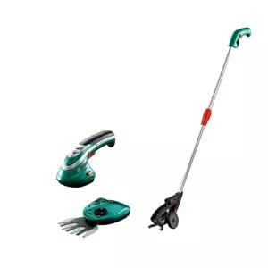 보쉬-충전 잔디깍기 세트 ISIO 3 연장 손잡이 일체형 3.6V 1.5ah (1EA)/정원/예초기/잔디/깍는/기계/에초기