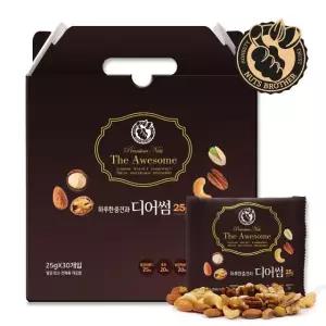 너츠브라더 하루한줌견과 디어썸 30봉 선물세트