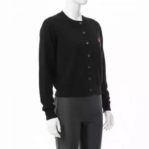 KENZO 보크 플라워 자수 울 니트 가디건 25FW FF6 2CA718 3LB 99J