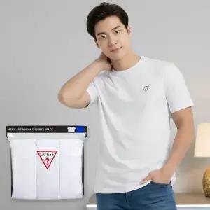 [게스][코스트코] 게스 남성 크루 티셔츠 3매