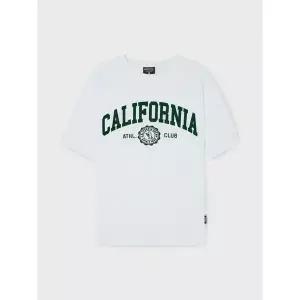 [후아유](김해점)California Lettering T-shirt(Over Fit) / WHRAG2322U