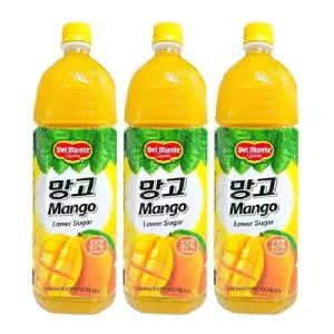 롯데칠성음료 델몬트 오리지널 망고 1.5L X 3개