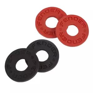 펜더 STRAP BLOCKS 기타 스트랩락 블록스 BLACK/RED (4개입)