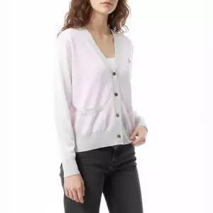 BABY FOX PATCH COLOR BLOCK CARDIGAN (MW00505KT1036-P603) (베이비 폭스 패치 컬러 블록 가