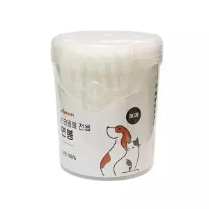 (2개묶음)아몬스 반려동물 전용 면봉 (80입)
