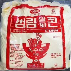 옥수수가루 (성림 5K)전분 수분 제과용 제빵용 분말 부드러운분 조리용