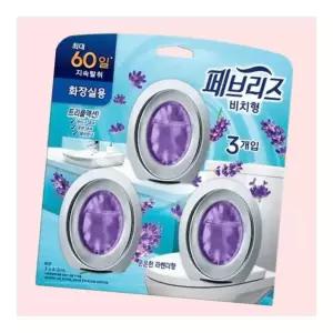 페브리즈 비치형 화장실용 라벤더 부케향 탈취제 본품 18.9ml 1개 4655168