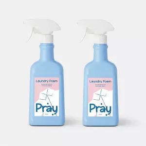 프레이포잇 얼룩제거 빨래 속옷 비건 인증 세탁폼 세제 500ml 2개