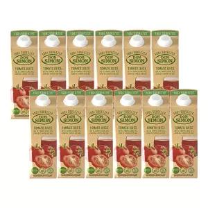 [돈시몬]NFC 착즙 토마토 주스 12팩(1L*12팩)