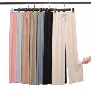 쿨바지 허리밴딩바지 시원한 아이스 통바지 KK872 쿨바지 바지 아이스 여름