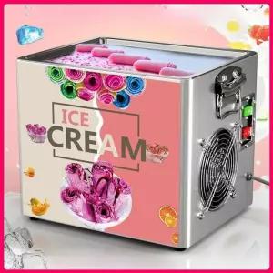 철판아이스크림기계 업소용 DIY 수제 과일 창업 실버 카페