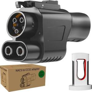 Tesla Supercharger 500A 1000V 고속 충전 커넥터 용 NACS-CCS1 어댑터 Ford GM EVs SAE 스테이션과 호환