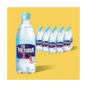 웅진식품 더 빅토리아 복숭아 탄산수 무가당 스파클링 소다수 워터 500ml 20개