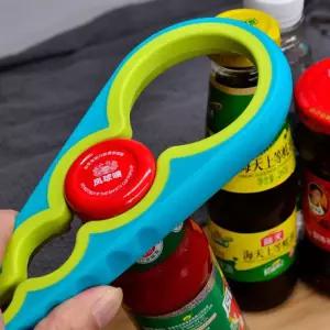 잼 소스 양념 통 패트 병 뚜껑 따개 멀티 오프너 블루