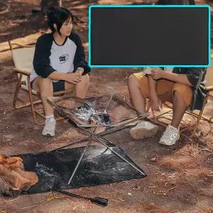 그릴매트 화로대 캠핑장 캠핑용품 낚시 방염천 방염 방열 글램핑