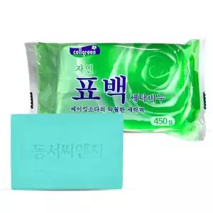베이킹소다 자연 표백 세탁비누 450g 셀그린 손빨래 ?는빨래 속옷비누