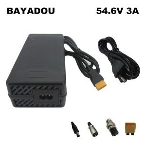 리튬 이온 배터리 충전기 GX16 XT60 XLRM 커넥터용 48 V 54.6V 3A 13S