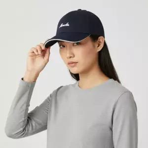 몽클레어 공용 레터링 자수 로고 볼캡 네이비) 3B00007 00618 776
