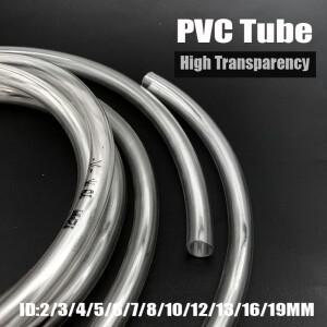 ID2 3 4 5 6 7 8 9 10 12 13 16 19 25 32mm 135M PVC 연질 호스무취 플라스틱 투명  워터 펌프 유연한 튜브