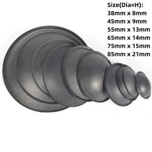 2Pcs 스피커 더스트 캡 38-85mm 오디오 우퍼 보호기 돔 커버 교체 액세서리