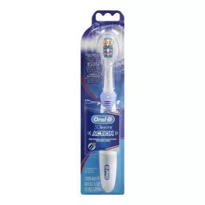 OralB 3D 화이트 액션 파워 칫솔 1 카운트(색상은 다를 수 있음) 멀티 컬러