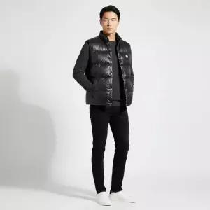 몽클레어 남성 RESTIGO 패딩 조끼 블랙) 1A00143 597YX 999