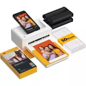 코닥 KODAK Dock Plus 4PASS 인스턴트 포토 프린터 4x6인치 및 90매 번들
