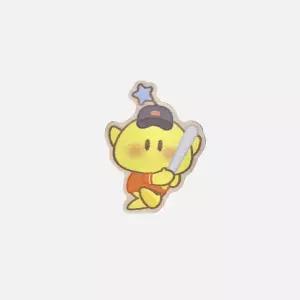 [롯데백화점]펀집 야구 꿈돌이 우드마그넷 / 대전 굿즈 마그넷 냉장고 자석