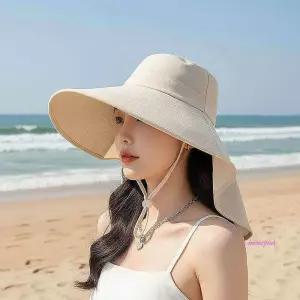 여름 자외선차단 낚시용 플립 햇빛가리개 바다 챙 챙아쿠아 모자ssu925