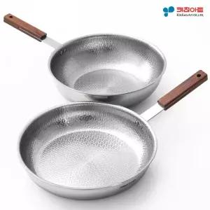 키친아트 멘토 스텐 통5중 인덕션 프라이팬세트