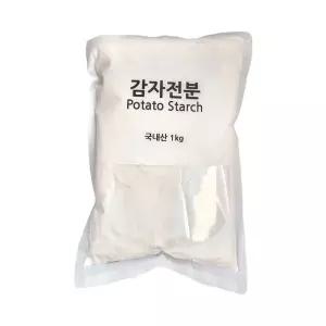 국산 100% 감자전분 1kg 생감자로만든 전분