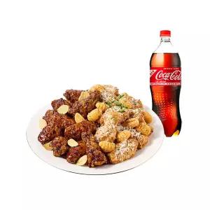 [푸라닭] 블랙투움바 윙콤보+콜라 1.25L