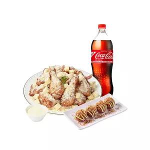 [푸라닭] 치즈인이유+타코볼(4구)+콜라 1.25L