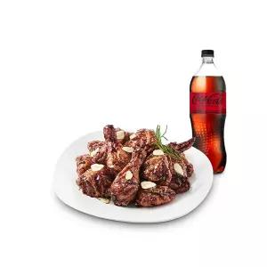 [푸라닭] 블랙알리오+코카-콜라제로 1.25L