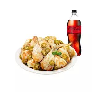[푸라닭] 고추마요 치킨+코카-콜라제로 1.25L