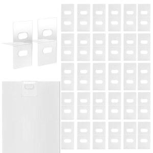 60 PCS (30 세트) 블라인드 수리 키트의 수직 블라인드 수리 탭 / 수직 블라인드 수리 키트 / 블라인드 고정 탭 / 클리어 수직 블라인드 수리