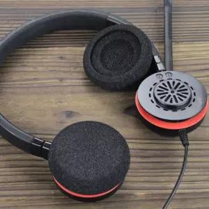 헤드셋스펀지 이어폼 Jabra 교체용 이어 패드 헤드폰 이어패드 메모리 폼 스폰지 커버 이어폰 evolve 20 20