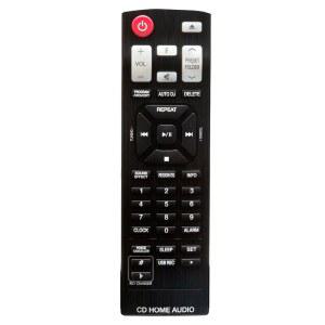 LG 미니 오디오 시스템 OM4560 OM7560 OM4560FB용 교체용 AKB73655791 리모컨 수트