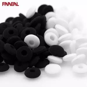 헤드셋스펀지 이어폼 FAAEAL 15세트 교체 이어 패드 이어폰 이어팁 폼 버드 쿠션 스폰지 커버 AirPods iPod