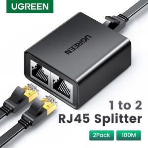 랜커플러 랜선 커플러 분배기 RJ45 SPLITTER 인터넷 커넥터 라우터용 네트워크 케이블 박스 TV 12 어댑터 확장기 노트북 PC 이더넷