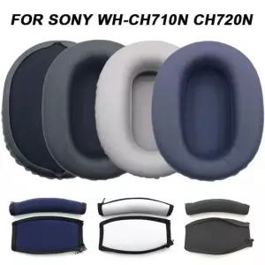 헤드셋파우치 헤드폰 케이스 소니 Sony WH-CH710N 폼 스폰지 이어 패드 교체용 쿠션 헤드밴드 CH720N