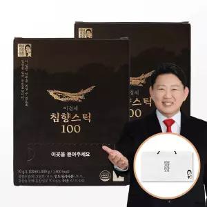 이경제 침향스틱 100 2박스 (10g*200포)+쇼핑백 침향액