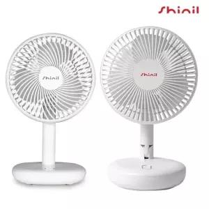 신일 탁상용 선풍기 무선 3엽날개 4인치 7인치 소형 가정용 사무실 캠핑